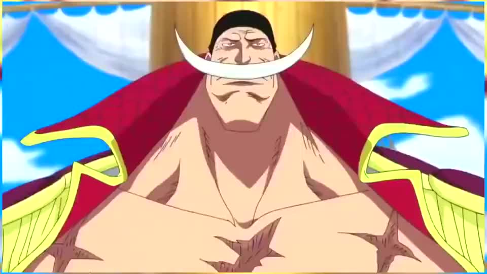 《海贼王》白胡子:家人们,老夫带大家体验一下完虐大将的感觉