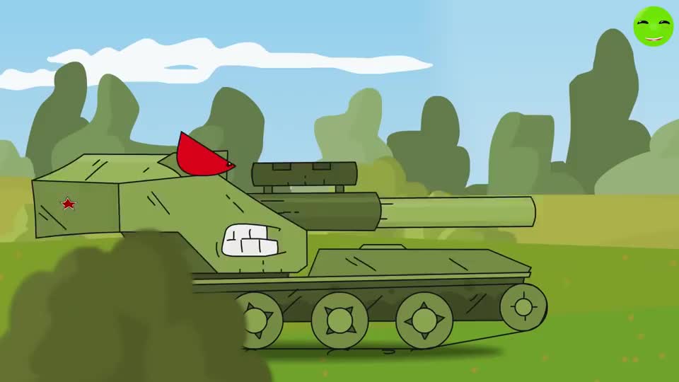 坦克世界动画kv44坦克的最终攻击