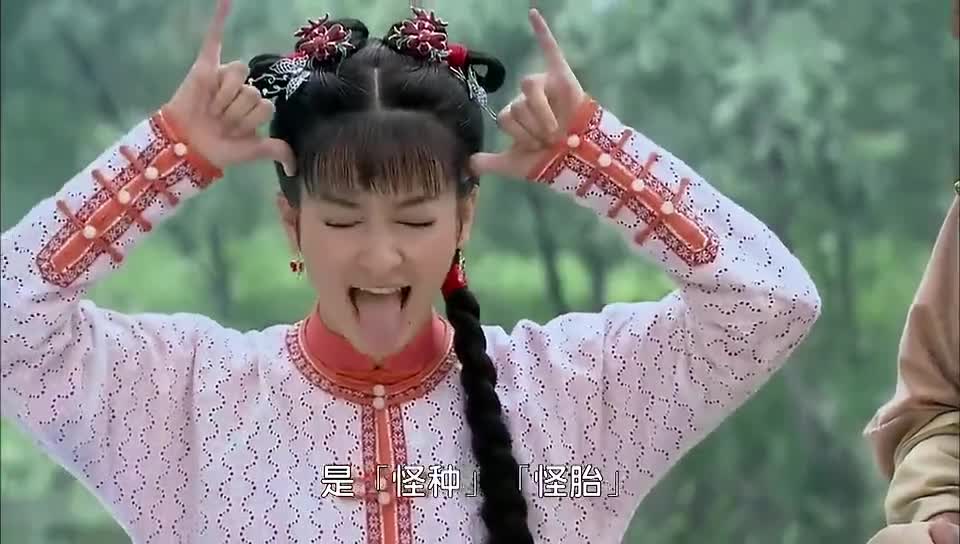 新还珠格格:小燕子说俏皮话,惹得众人哈哈大笑,紫薇都佩服了