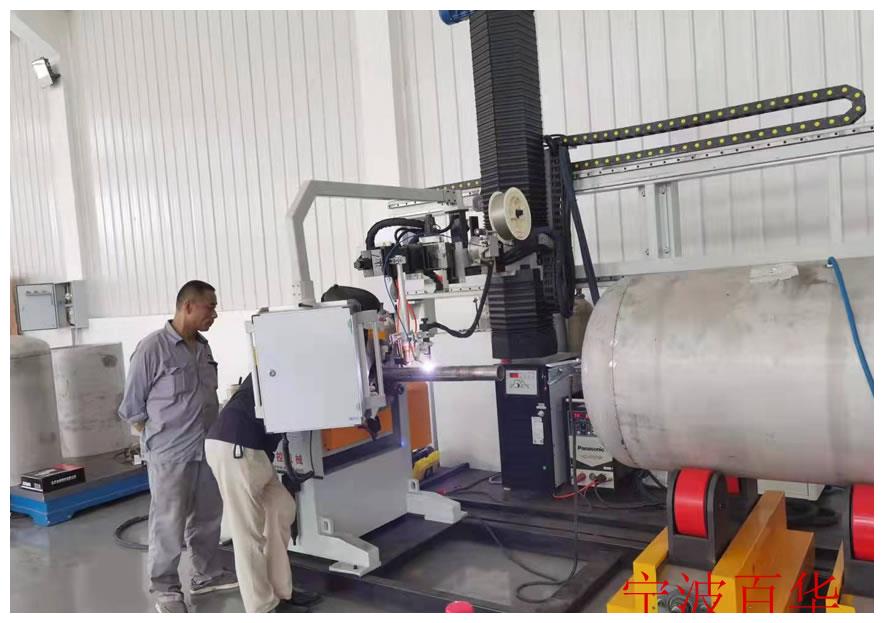 配等离子焊管道自动焊机运用于罐体容器直环缝焊接|等离子|焊机|罐体