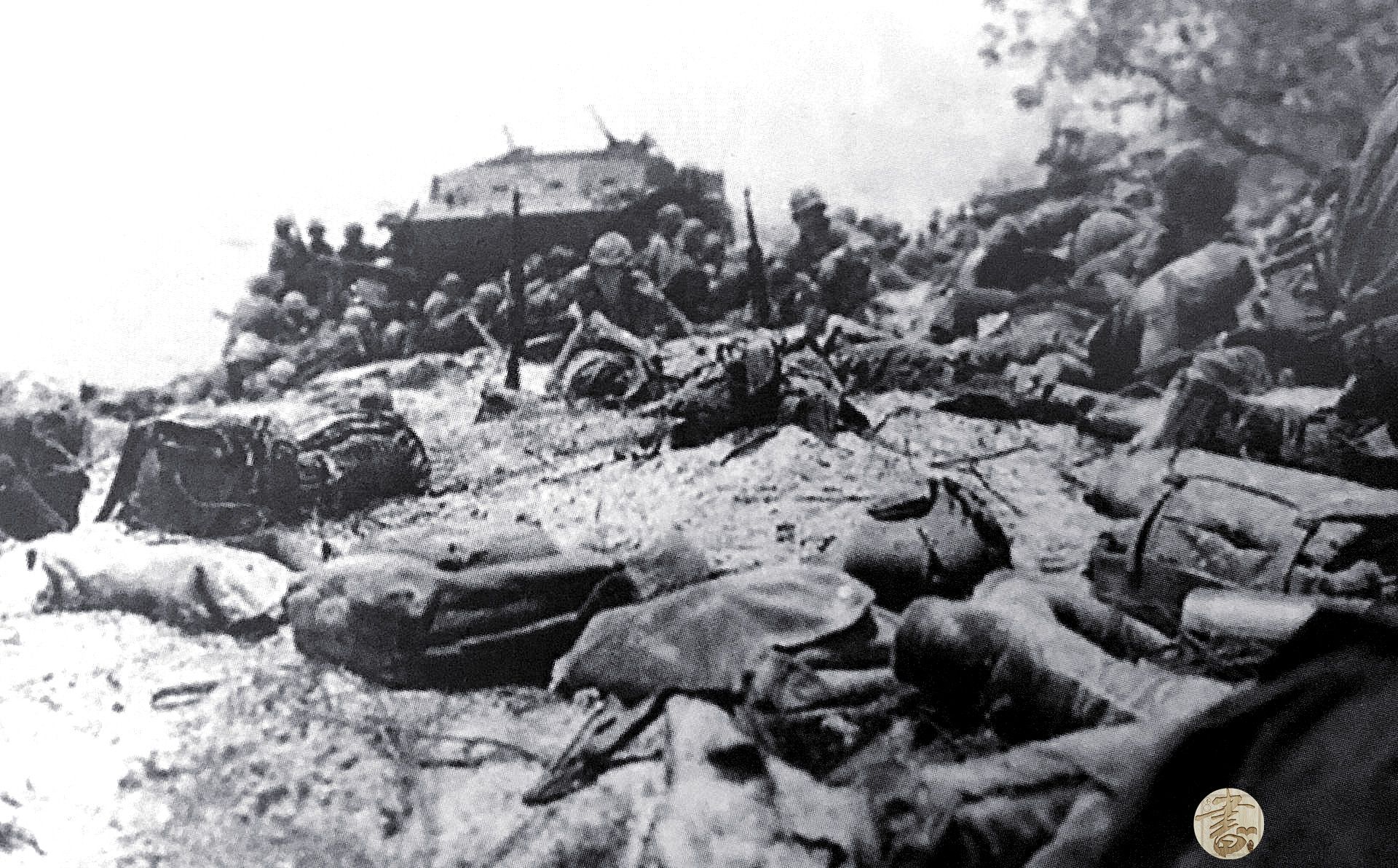 镜头下的太平洋战争:硫磺岛战役中的惨烈场景