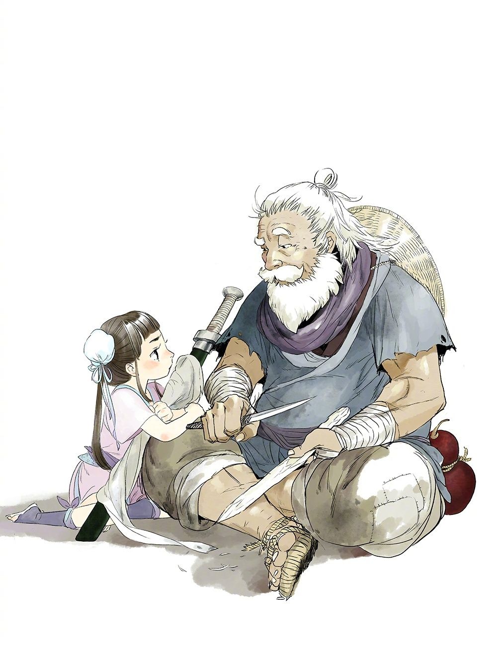 分享一些国人漫画家夏达的绘画作品