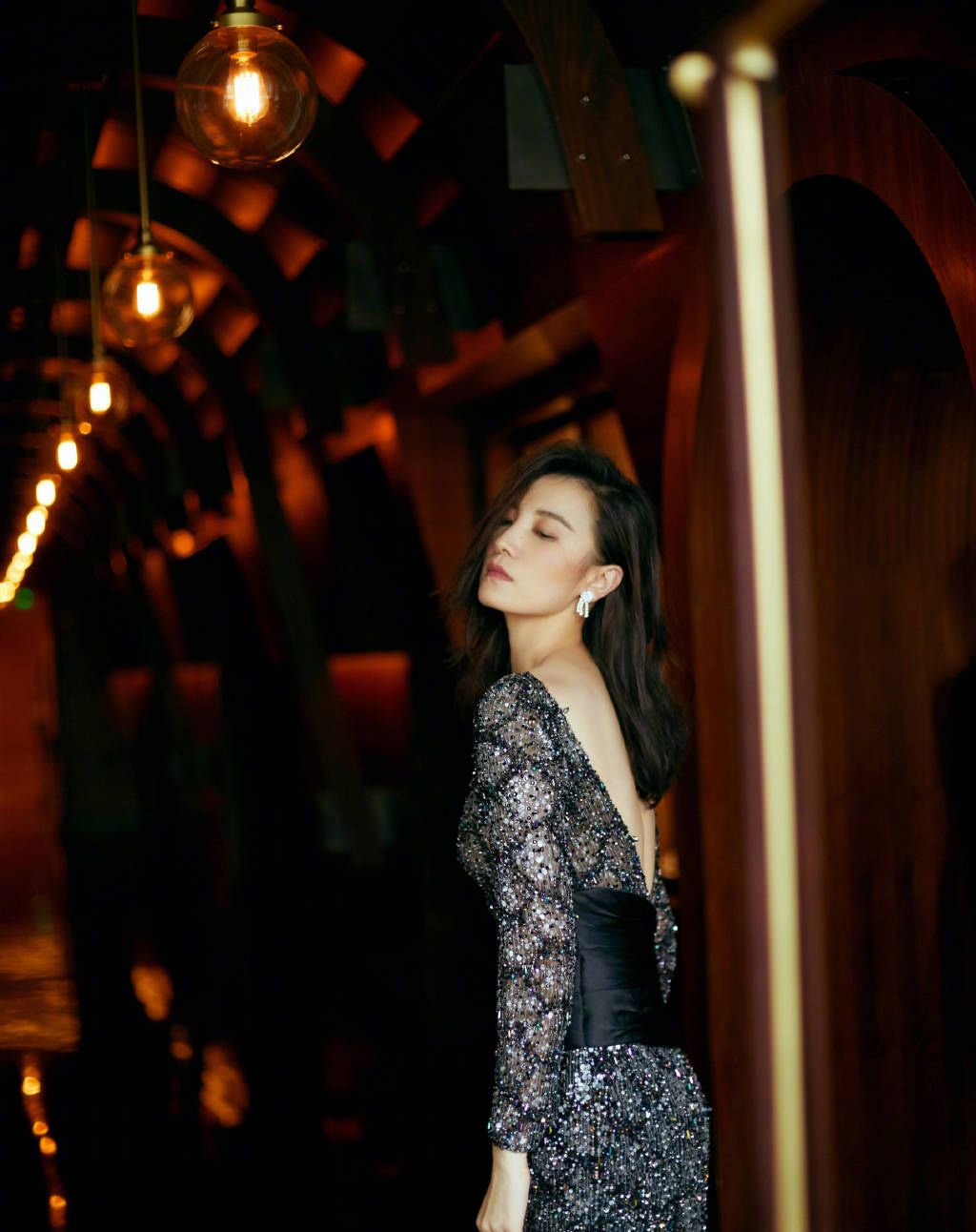 明星时尚摄影优雅靓丽干练潇洒演员宋佳