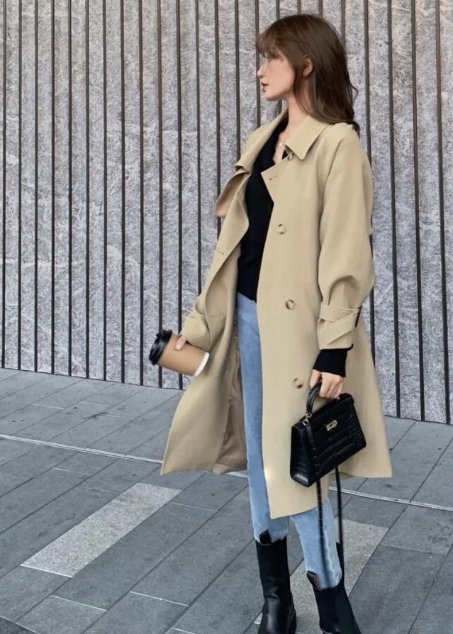 小个子如何穿风衣?除了会选款,还要会搭配,穿对了你就是女神