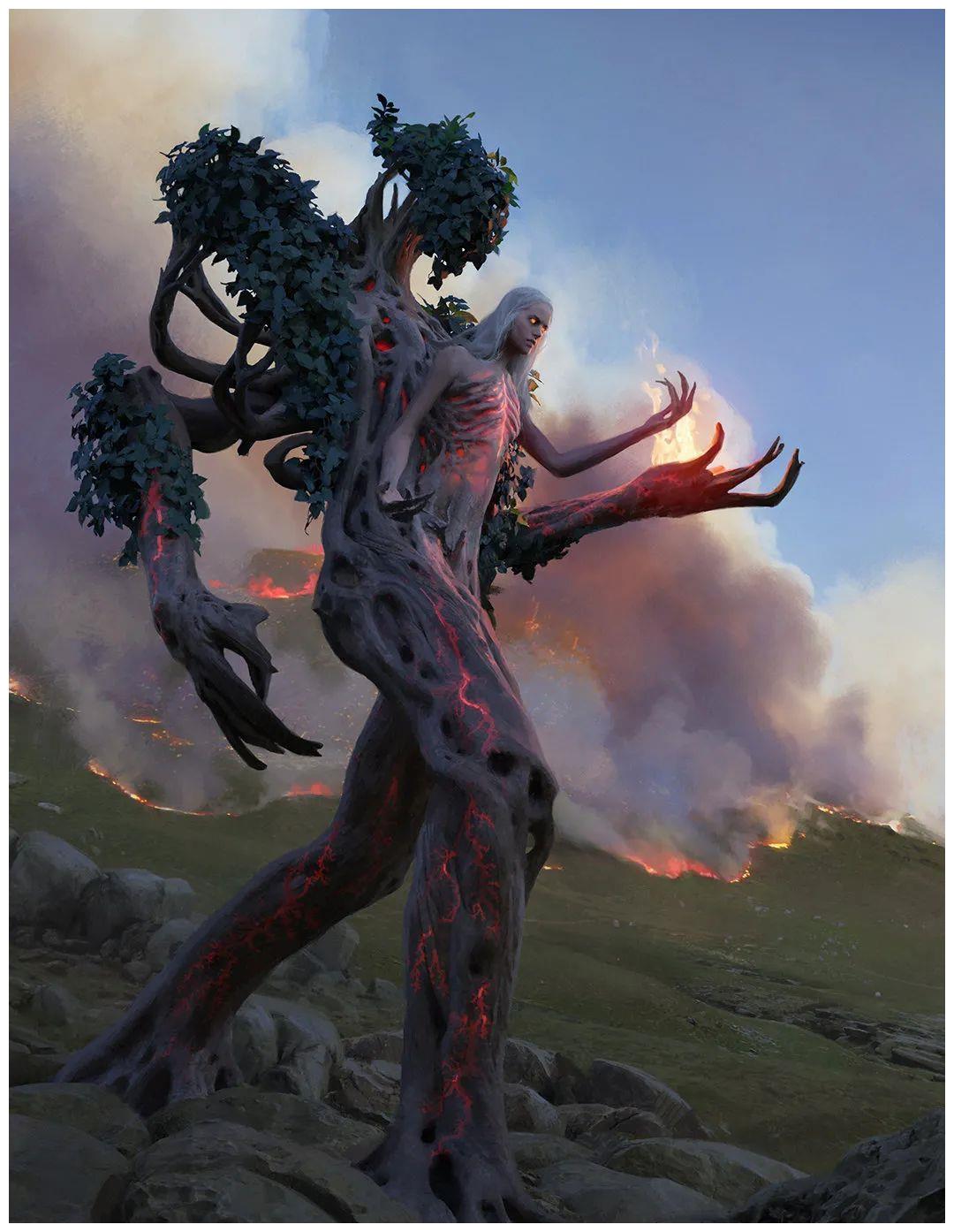 美国插画艺术家chasestone一组奇幻插画艺术