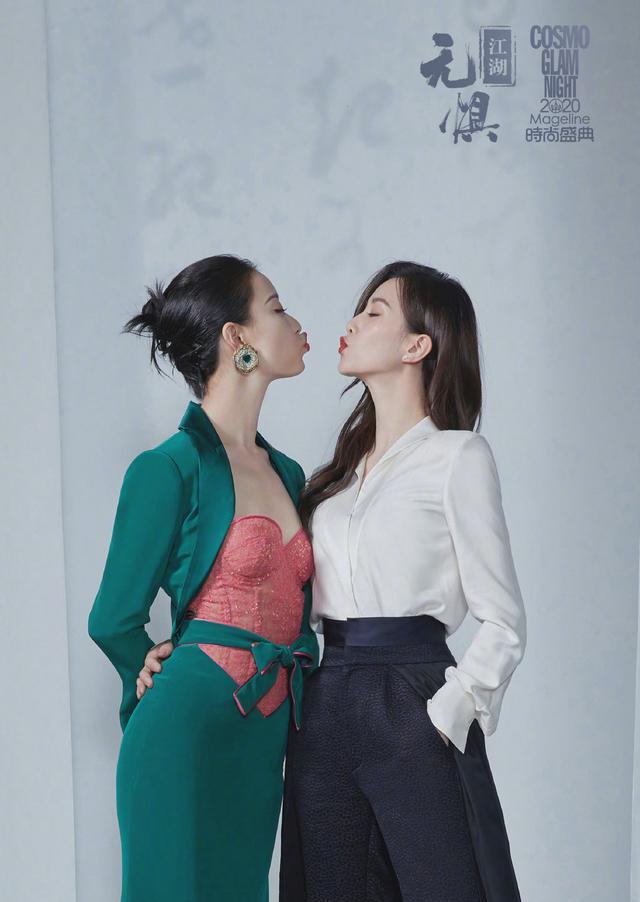 刘诗诗和倪妮再同台简直就是进阶版的姐妹花满满的高级感