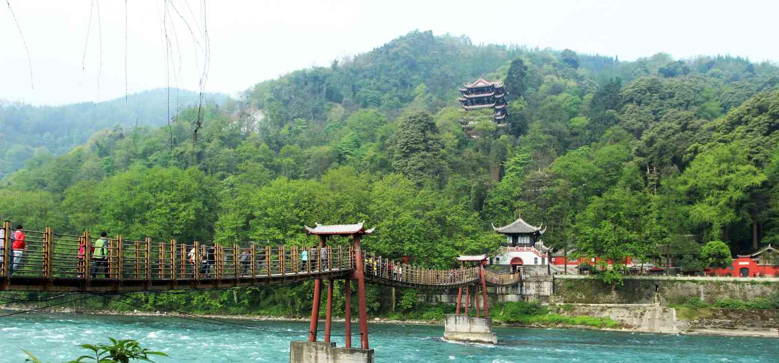 号称成都小九寨的景区位于都江堰市景色绝美还不收门票