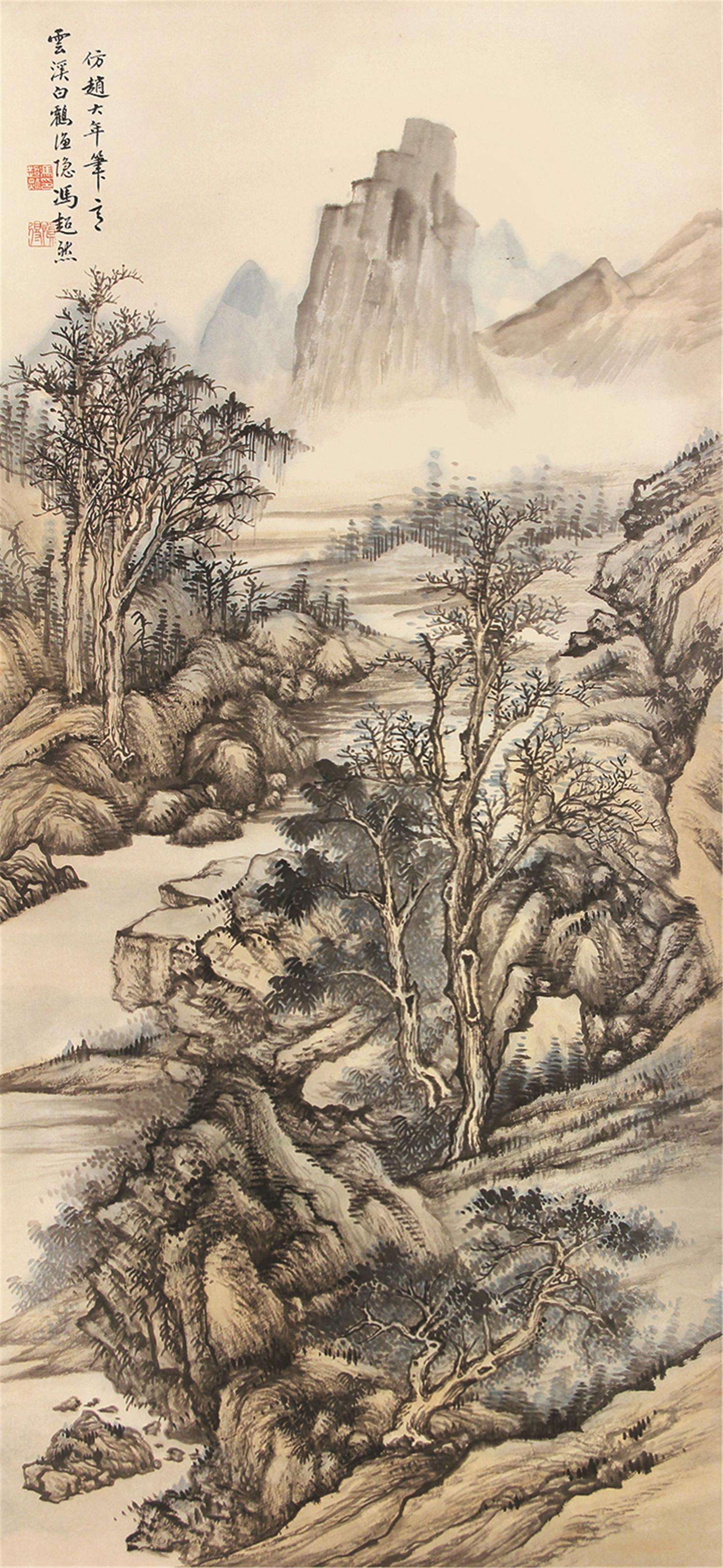 画艺精湛,栩栩如生:评冯超然的绘画艺术