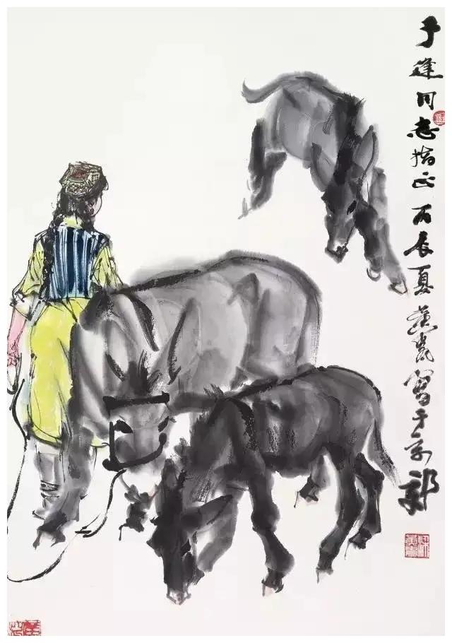 国画大师黄胃,人物动物写意作品欣赏 - 艺术圈 - 嘉利资讯 - 北京嘉利