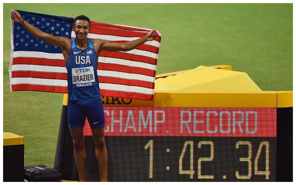 1分43秒15!美国田径中跑天才800米夺冠 奥运将战世界纪录保持者