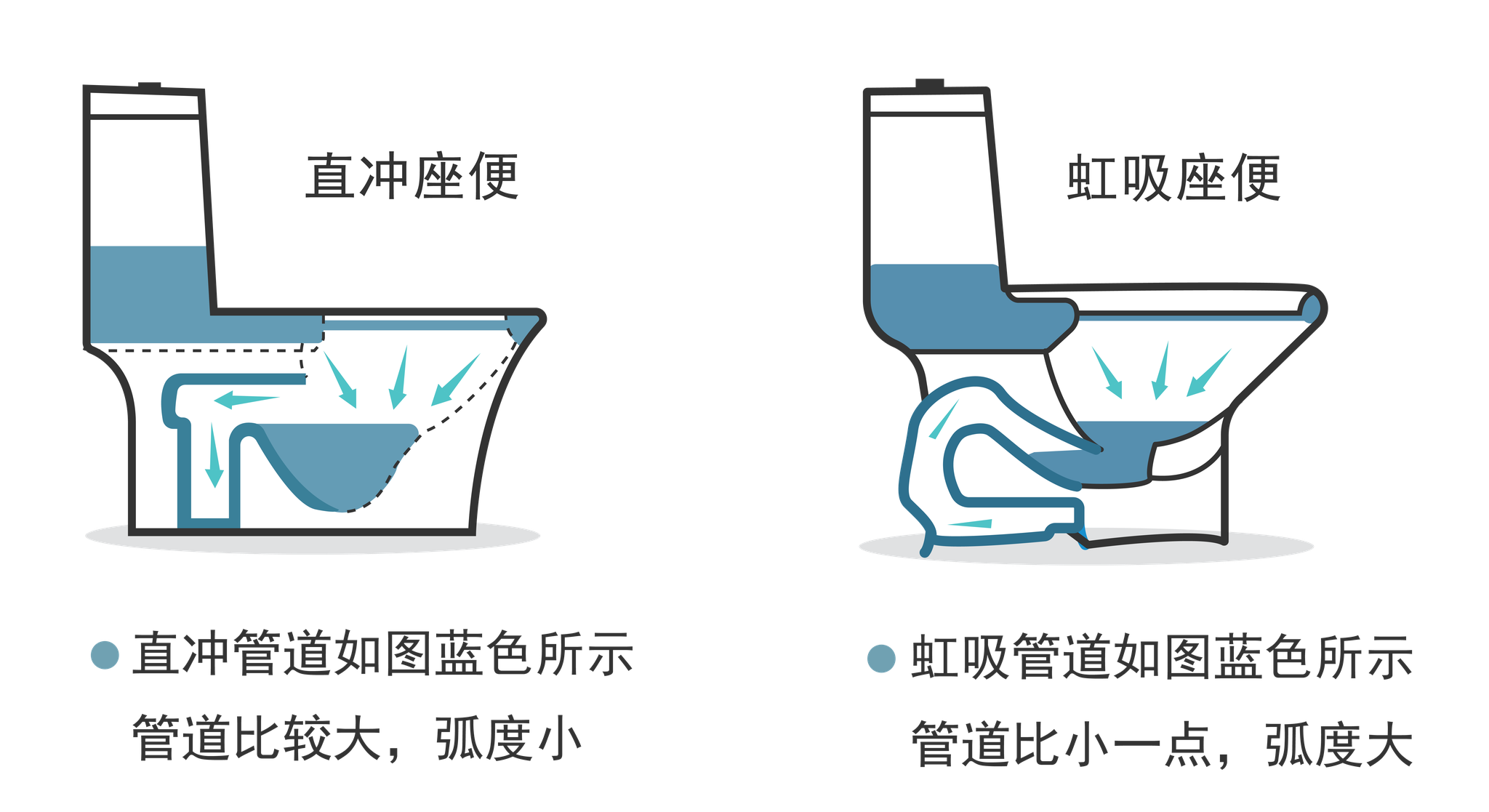 都说直冲马桶清洁效果更好,可为何大家都选择虹吸马桶?
