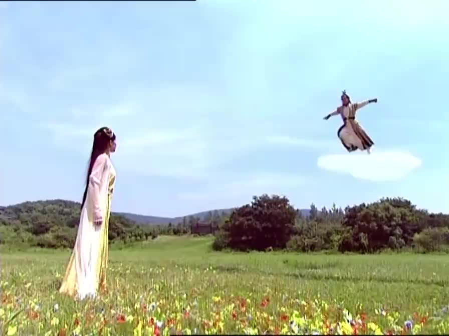 欢天喜地七仙女金吒叫三公主黄儿曾经反对二人的李天王笑了!