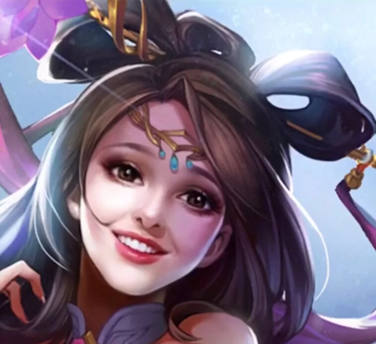 《王者荣耀》女英雄们的魔性笑容……(慎点),五黑头像吓对面_高清图集