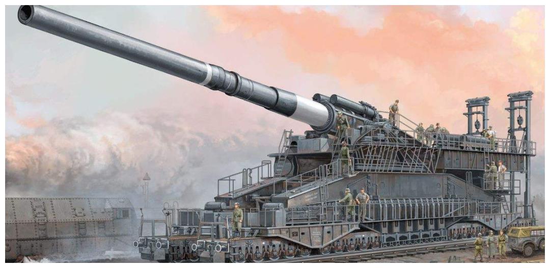 全球第一大炮,需要上千人同时操作,一炮击穿近十米厚钢筋混凝土