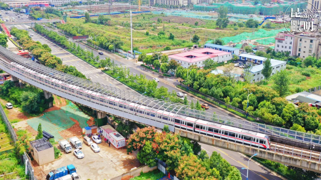 重磅昆明地铁1号线西北延年底动车调试最快2022年通车