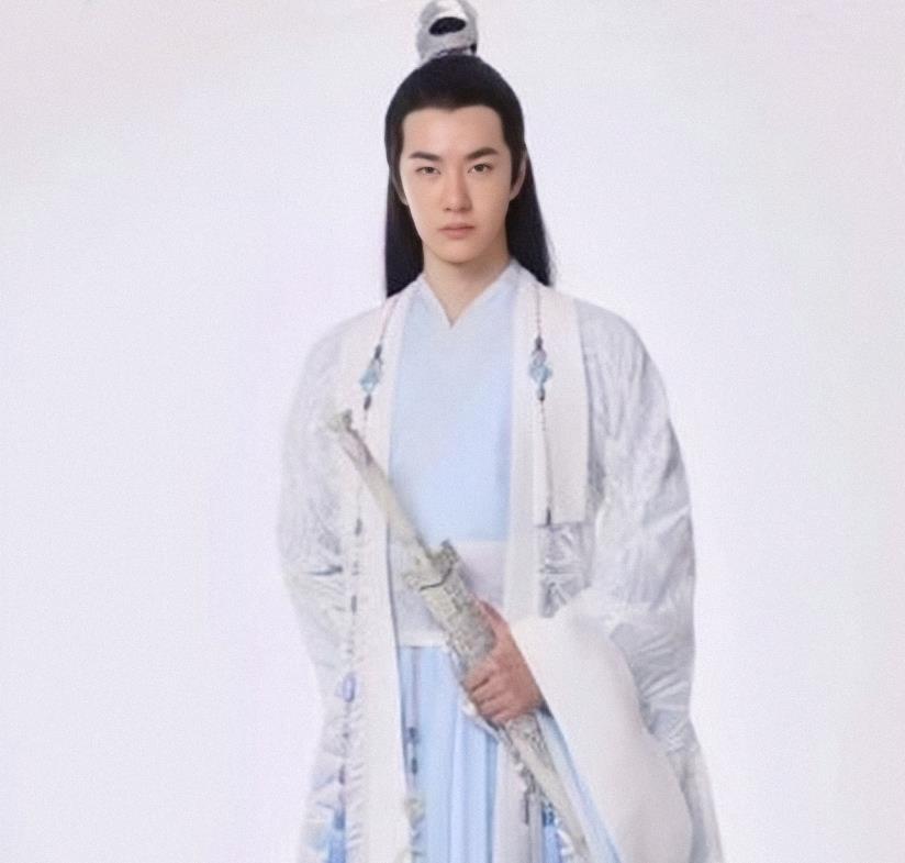 陈情令蓝忘机最初定妆,发型复古像书生,抹额太宽真"披麻戴孝"