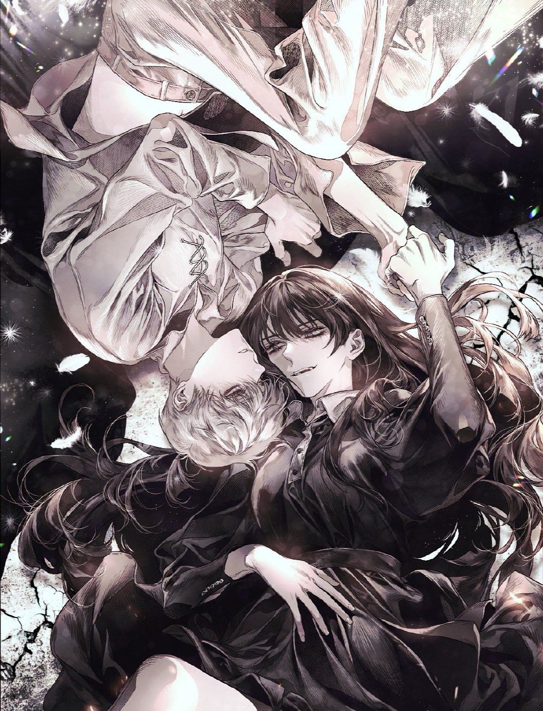 宫廷贵族人物插画,细节精致风格华丽,看一眼就沦陷