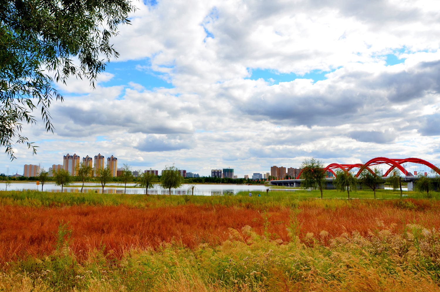 秋天的通辽市辽河公园,原创拍摄_高清图集_新浪网