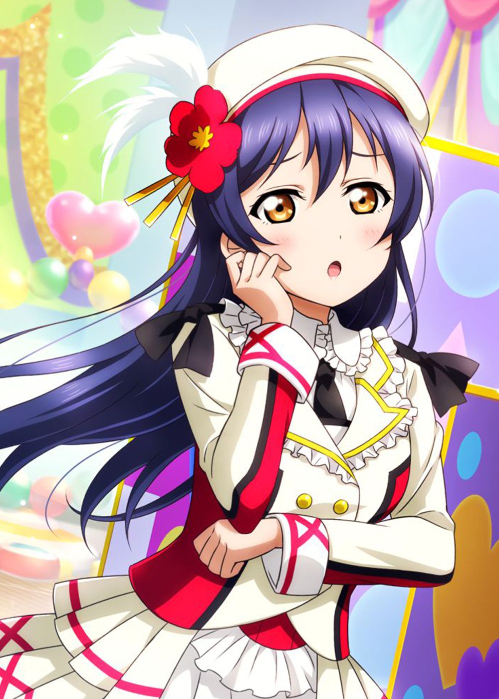 Lovelive 园田海未动漫手机壁纸分享 以偶像为目标的美少女