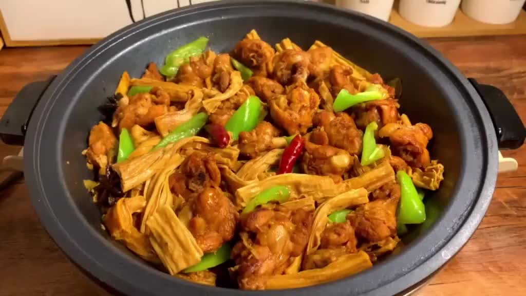 腐竹作为配菜比鸡肉都好吃