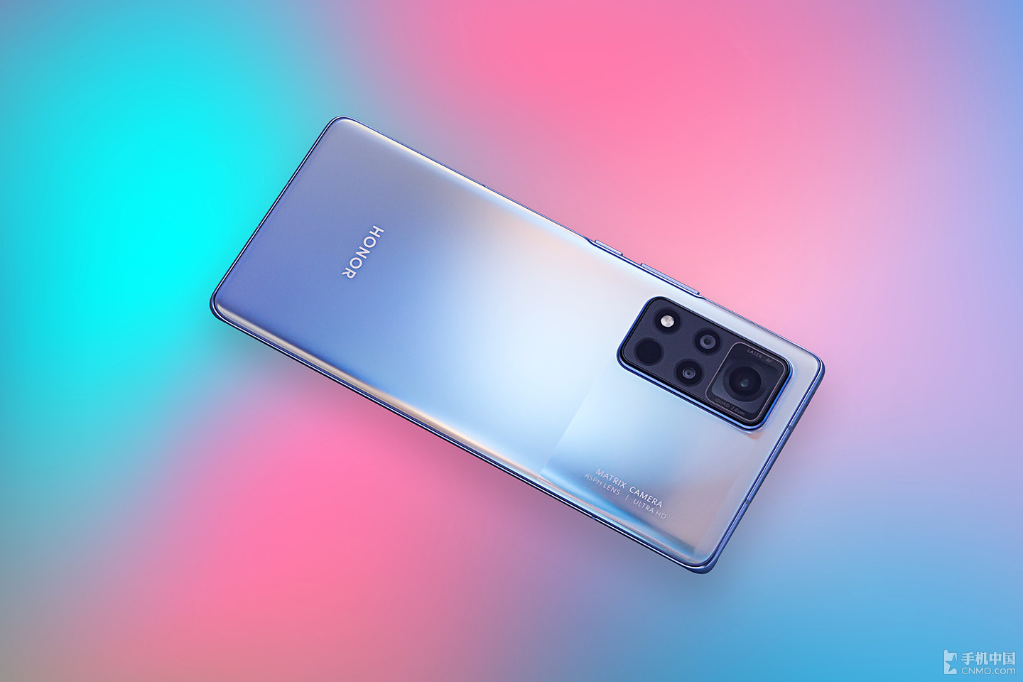 荣耀v40图赏全新钛空银蔷薇金献给2021年的你