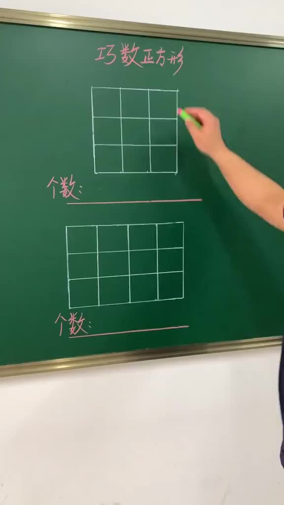 图中有多少个正方形看看谁又准又快