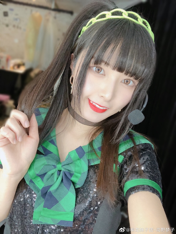 美女歌手神龙妹子团-高野梦子迷人美照好看