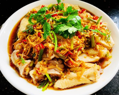 凉拌麻辣姜丝鸡的做法配方夏天非常爽口轻松做出的美味