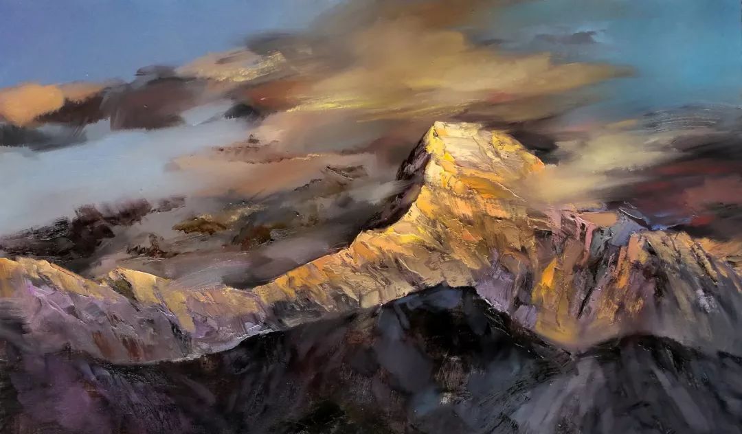 罗晓平油画作品欣赏