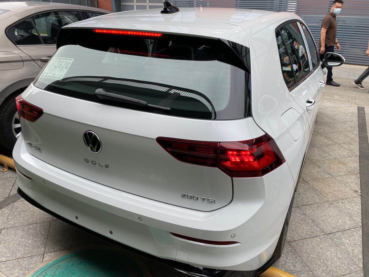 全新第八代高尔夫北京无伪装谍照曝光 年内正式上市