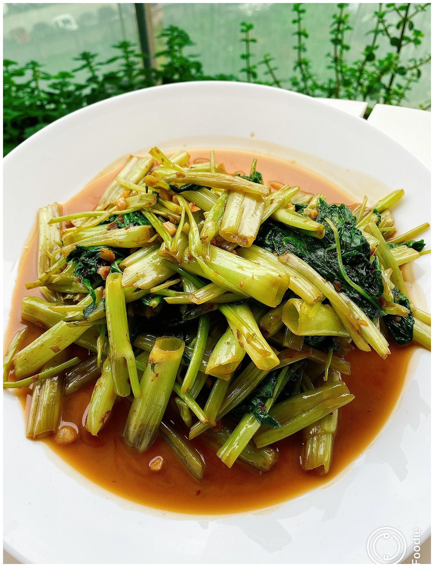 风靡泰国的虾酱炒空心菜