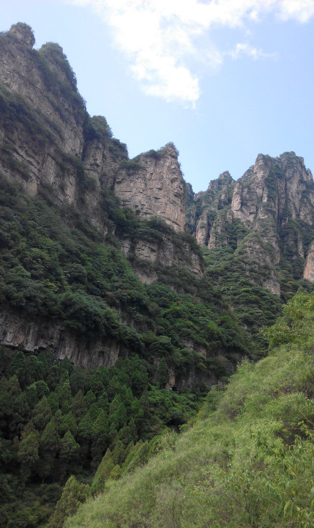 河北保定易县狼牙山景区看一看