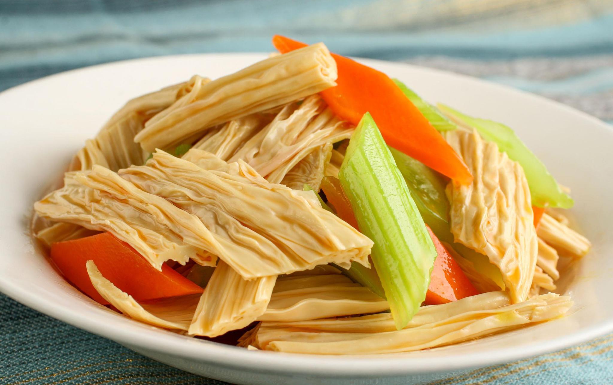 炒腐竹第一步先泡水大错特错教你正确做法口感更好还没硬芯