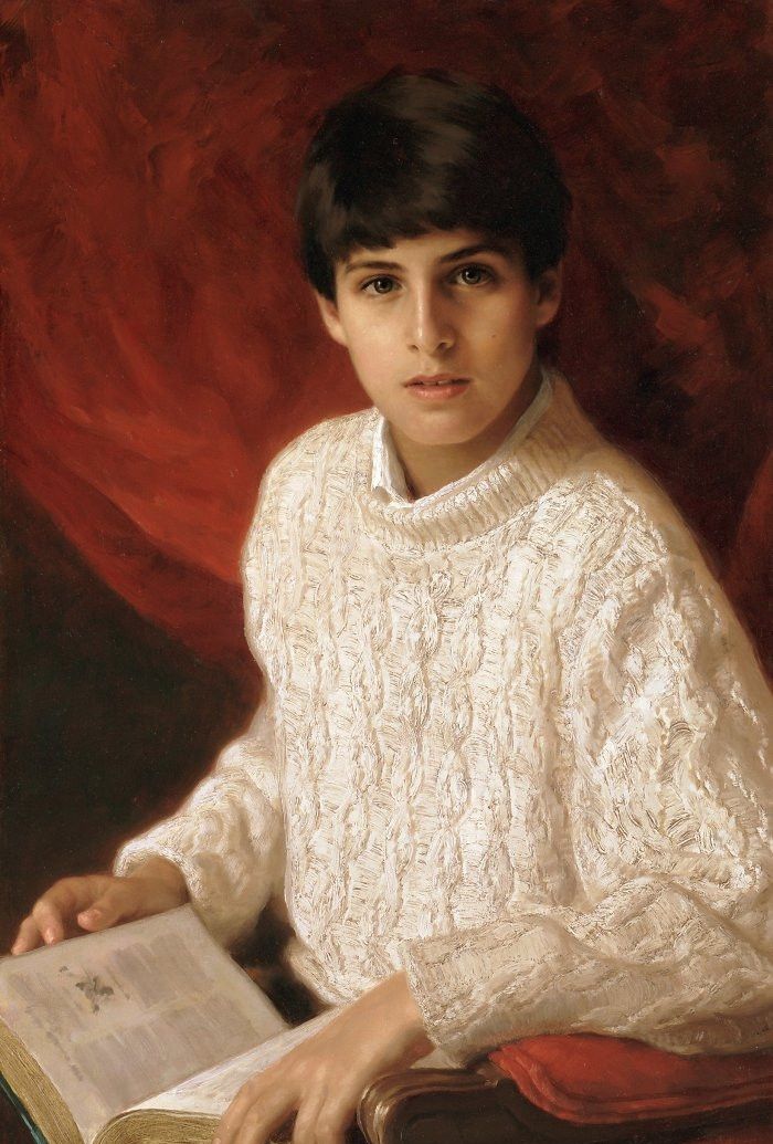 美国画家,杰弗里·基尔,油画人物肖像欣赏