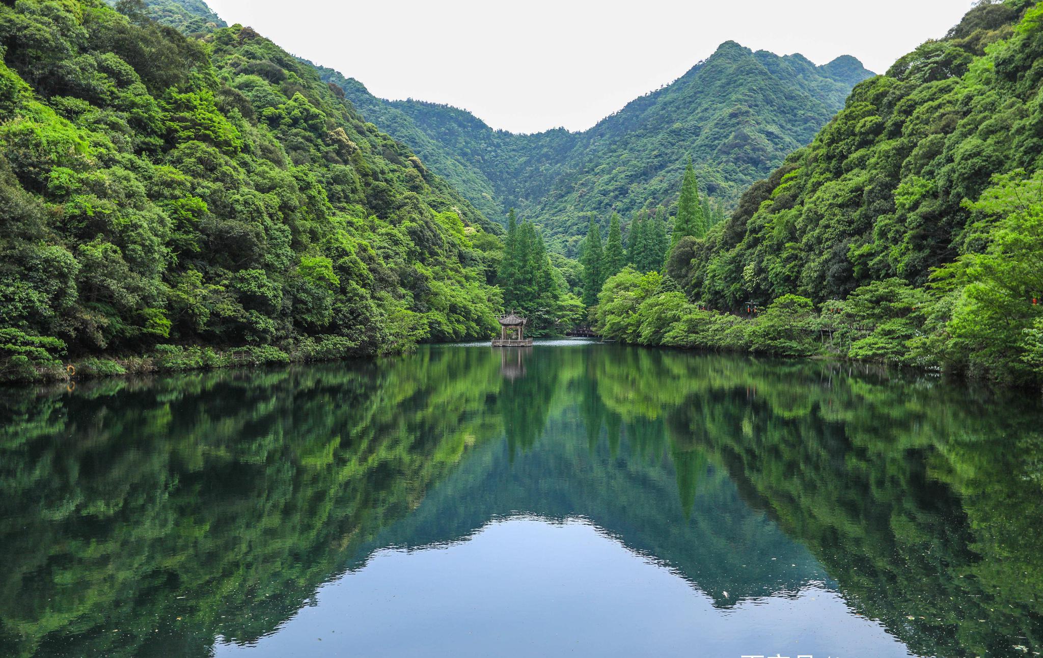 依山傍水,养生福地—宁海森林温泉_高清图集_新浪网