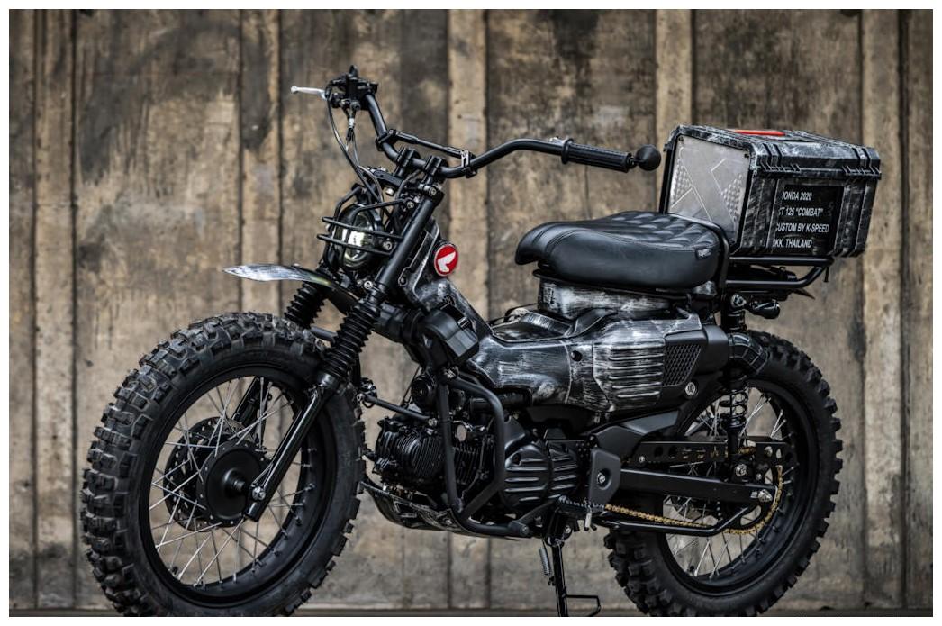 本田ct125最酷改装 配备"加特林机枪"排气 一眼你就会爱上