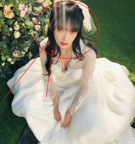 程潇婚纱照曝光五官精致似新娘我却被她的性感身材吸引了