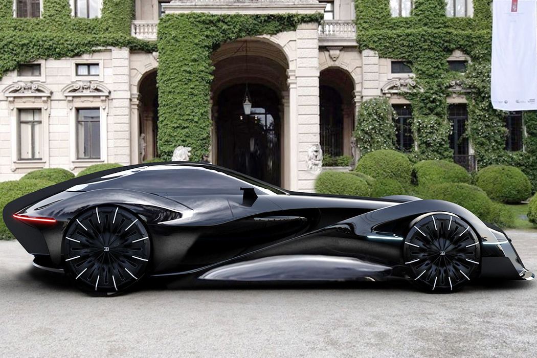 布加迪57型运动电动车重新设计带来了人们最爱的未来-新浪汽车