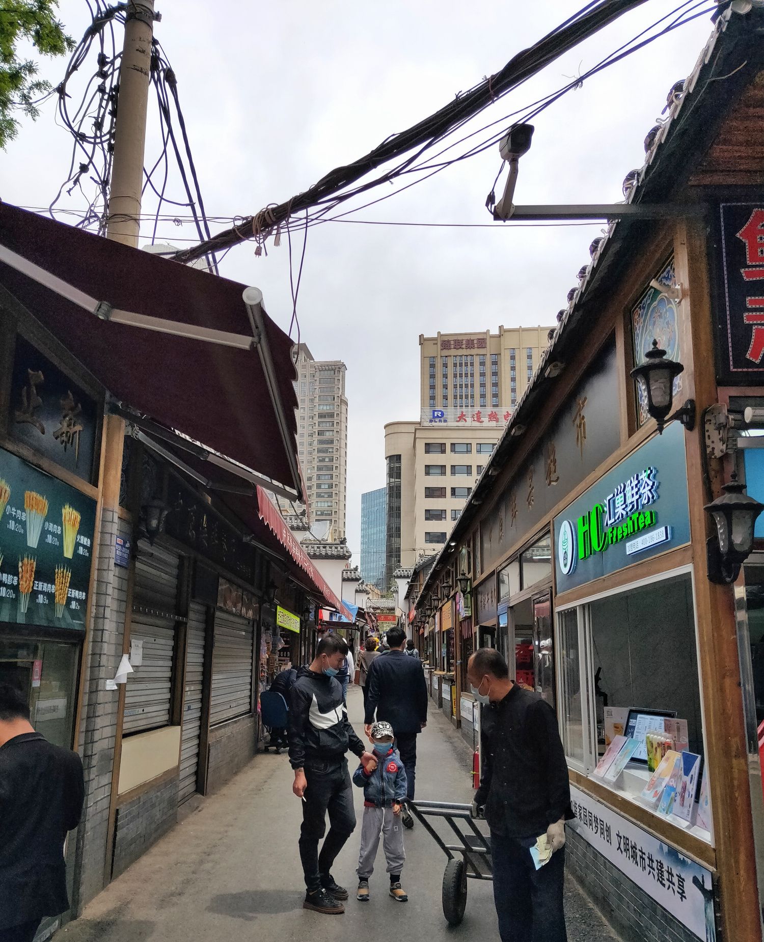 大连网红小吃街中原小吃街_高清图集_新浪网