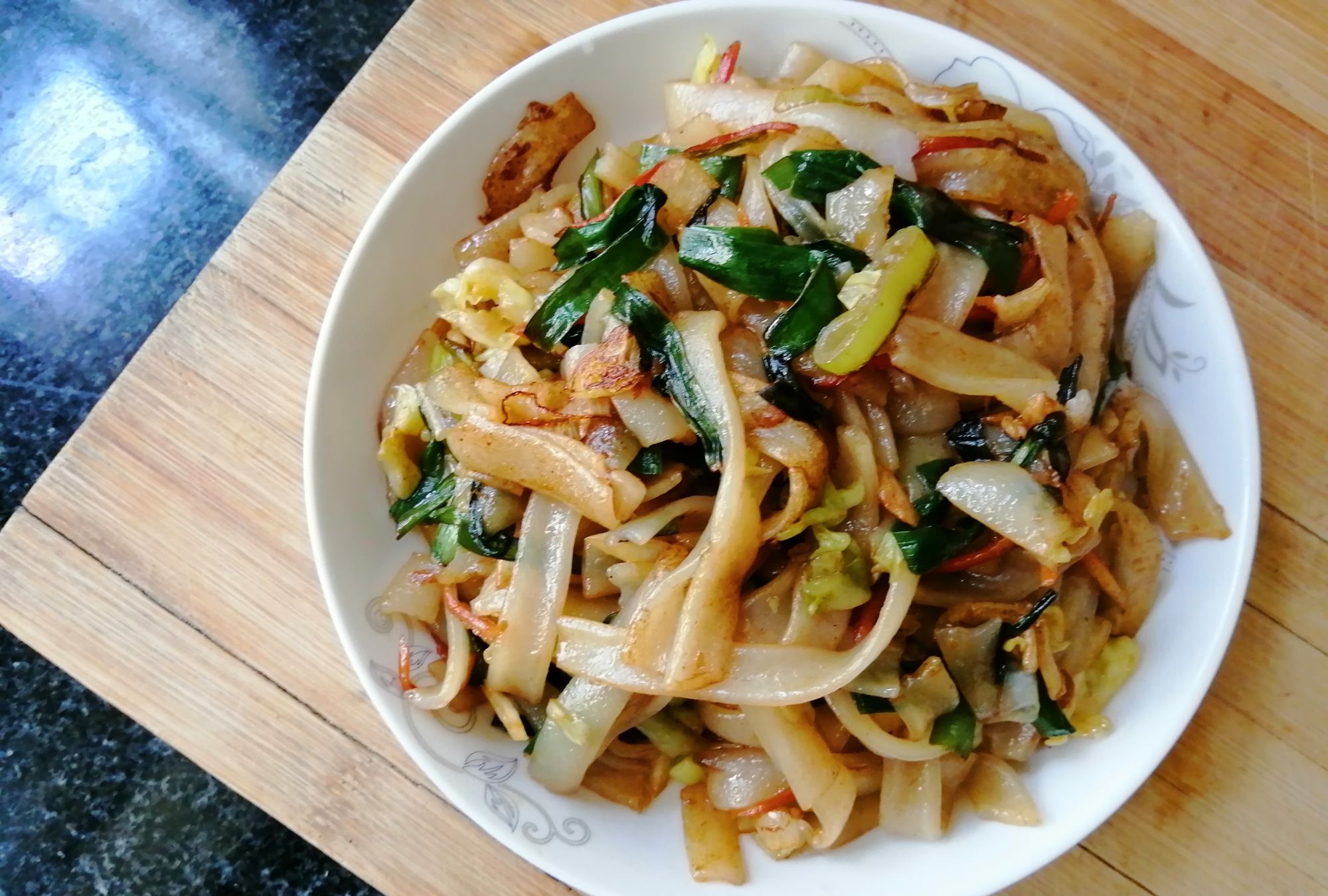 素炒河粉——作为一个北方人的最爱之一_高清图集_新浪网