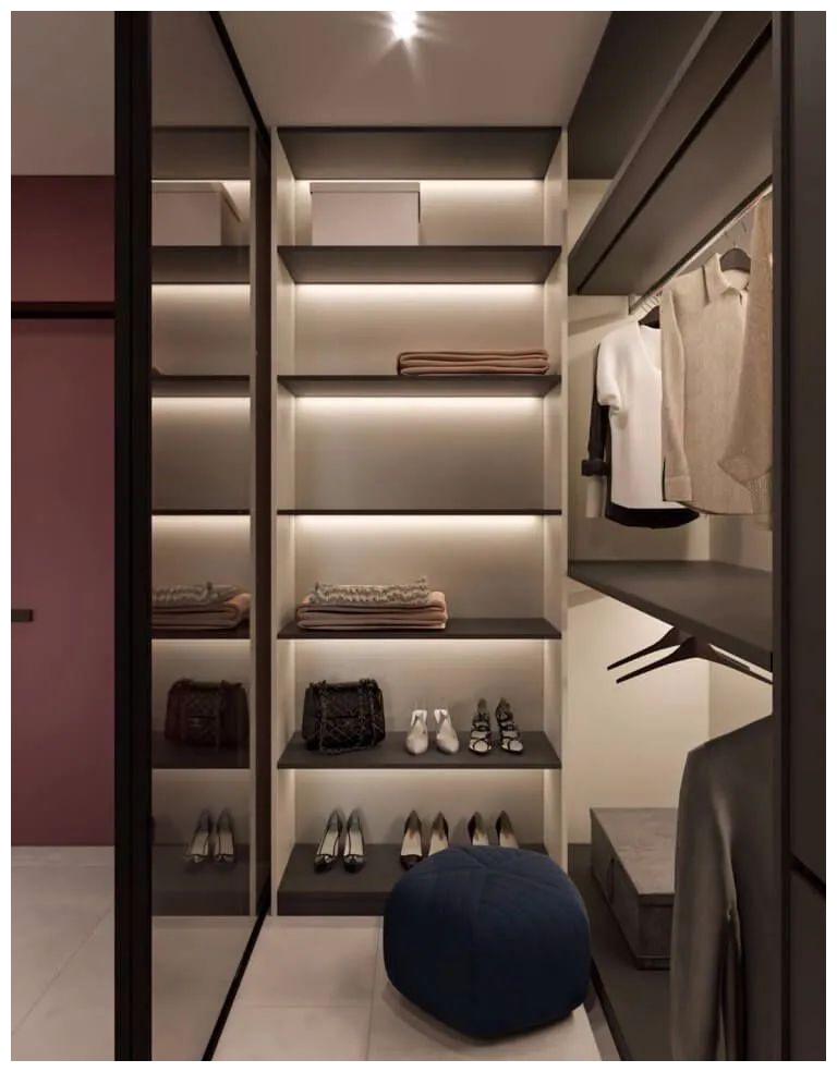 衣帽间到底能做到多极致?过来人告诉你只要3㎡就够!