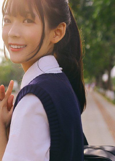 美女学生妹齐刘海发型jk制服清纯气质个人写真艺术_高清图集_新浪网