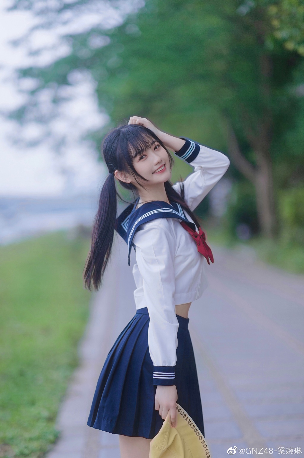 清纯美少女gnz48-梁婉琳迷人写真美照好漂亮