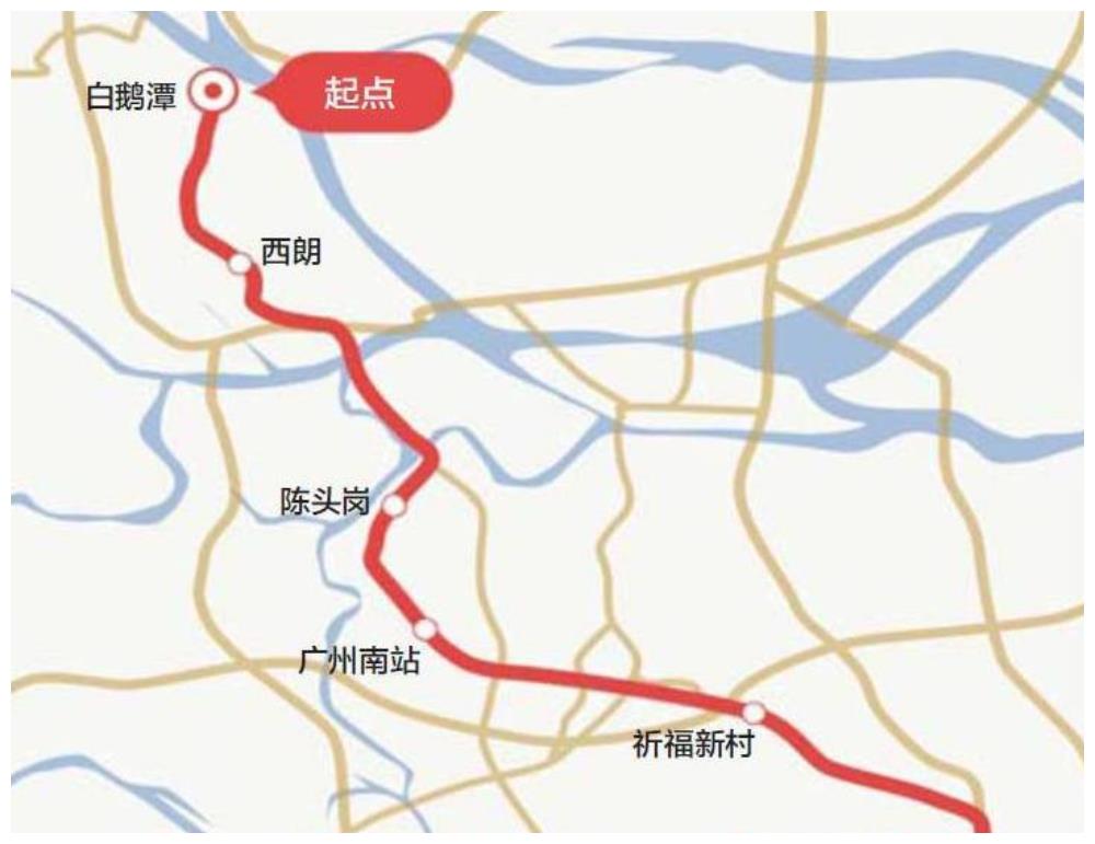 广州地铁22号线北延段图片