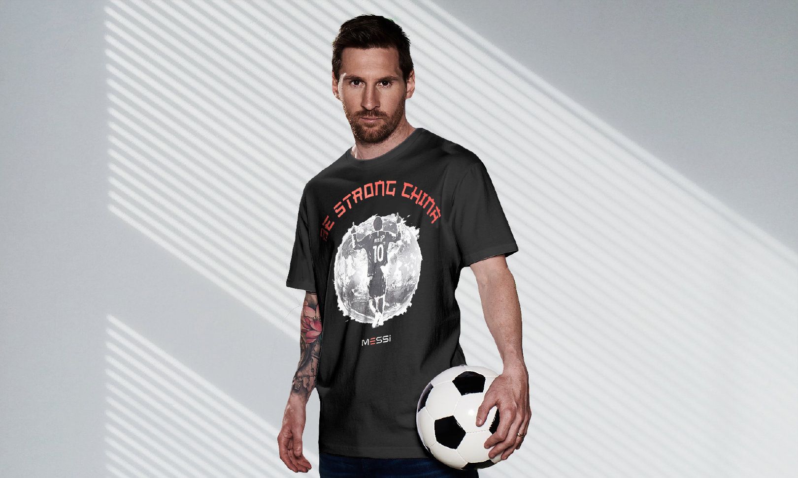 梅西品牌服饰声援中国加油共战新冠病毒_高清图集_新浪网