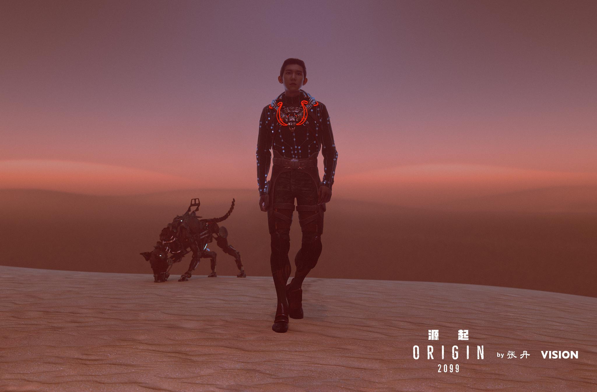 王源vision青年视觉 未来感大片