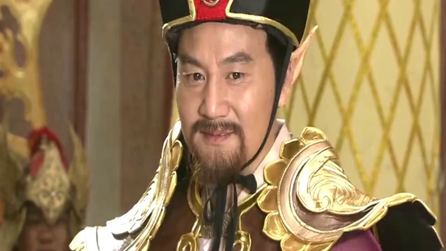 武德星君与石敢当言语不和,当着玉帝的面在凌霄殿内动起手来