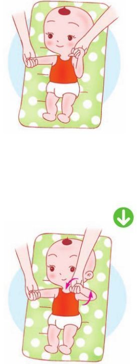 婴儿被动操,每天几分钟促进宝宝大动作发育|宝宝|婴儿|掌心_新浪新闻