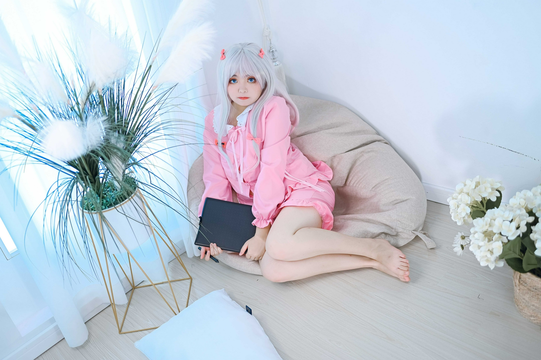 埃罗芒阿老师和泉纱雾cosplay