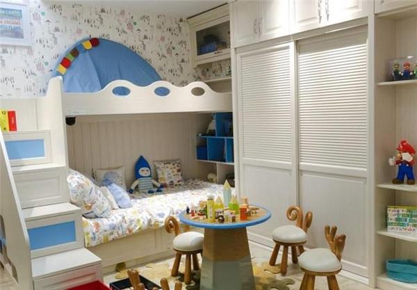 兄妹双人儿童房设计 两个孩子房间如何装修